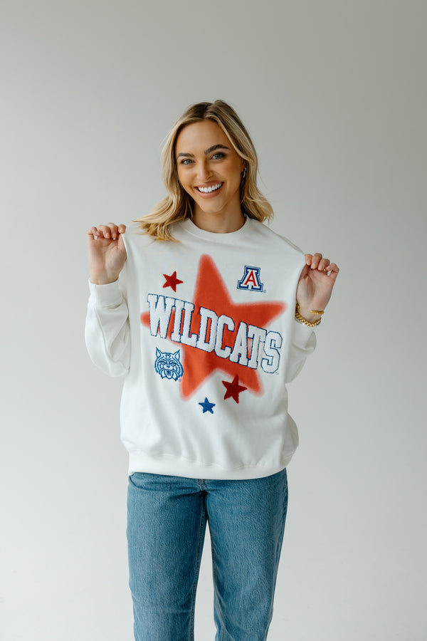 Arizona Aura Multimedia OS Fleece Crew